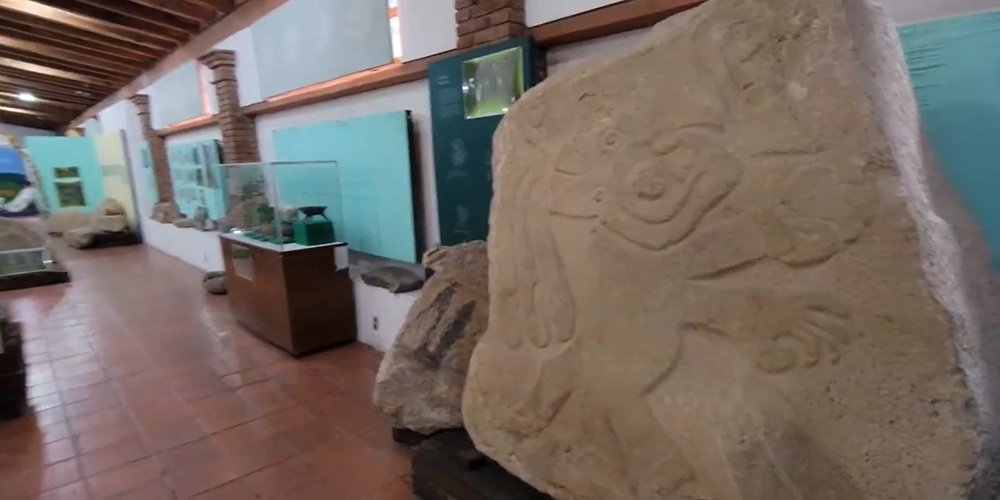 Piezas arqueologicasMuseo-Comunitario-de-Teotitlan-del-Valle